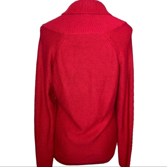 Coldwater Creek Sweater Red Size 4-6 (XS) - Picture 3 of 8